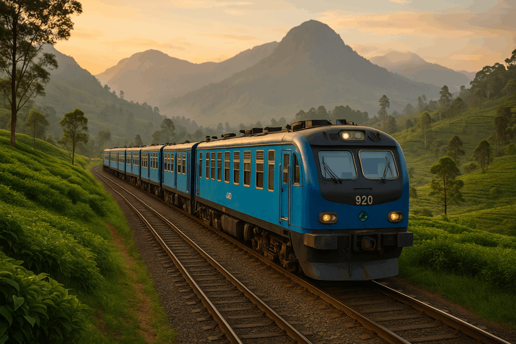 スリランカの列車