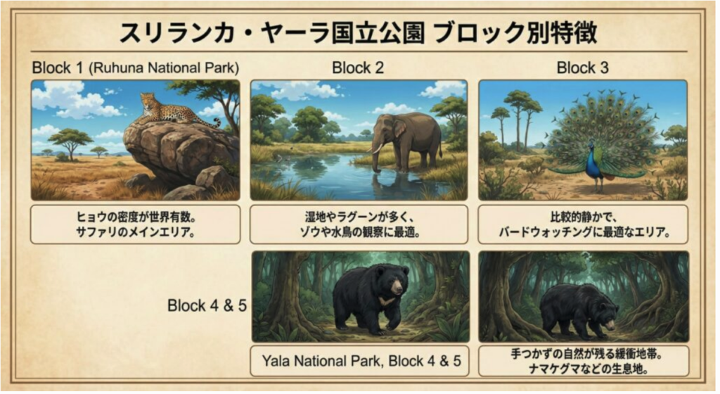 ヤーラ国立公園の特徴